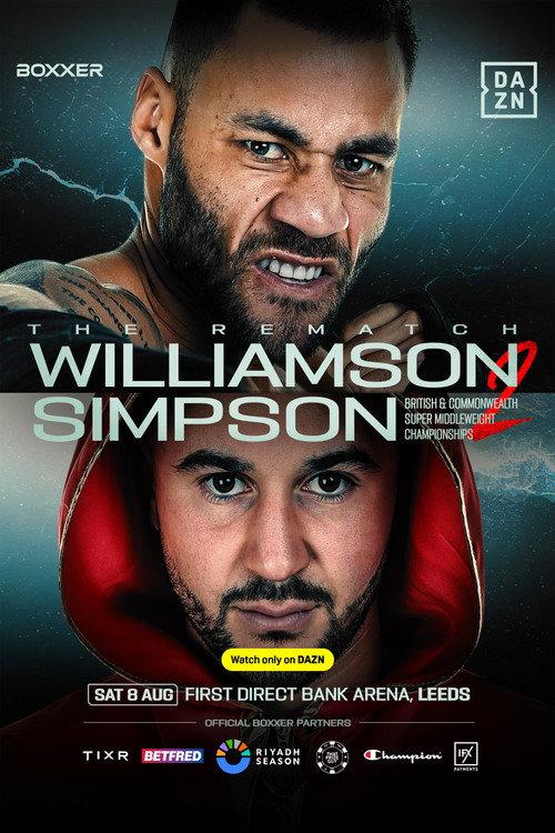 Troy Williamson vs. Callum Simpson II 2026 official movie poster