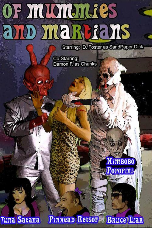 Of Mummies and Martians 2024 official movie poster