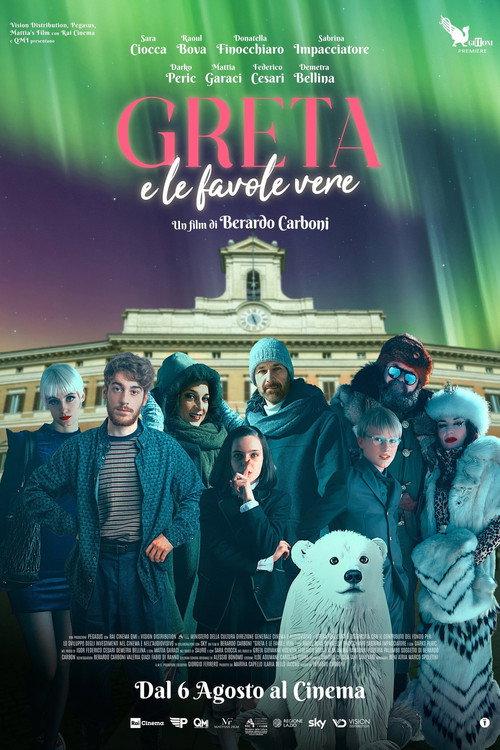 Greta e le favole vere 2026 official movie poster