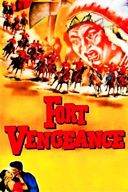Fort Vengeance 1953 official movie poster