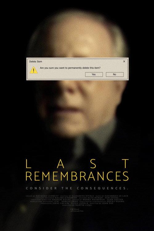 Last Remembrances 2024 official movie poster
