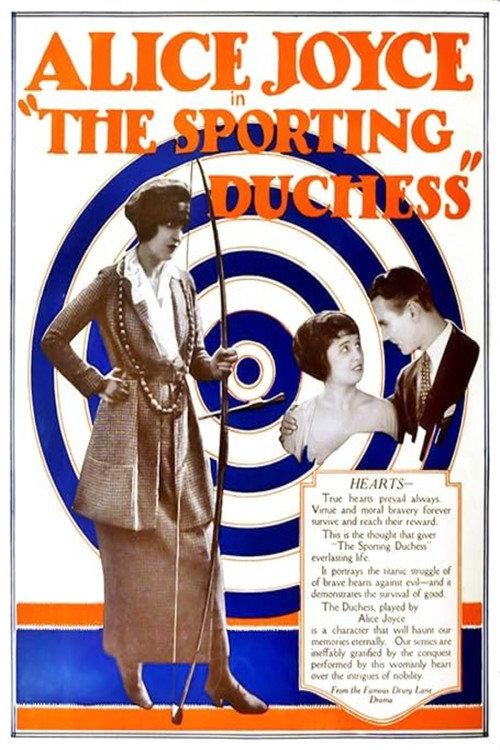 The Sporting Duchess 1920 official movie poster