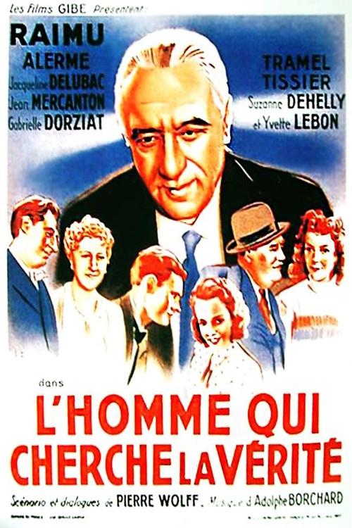 The Man Who Seeks the Truth 1940 official movie poster