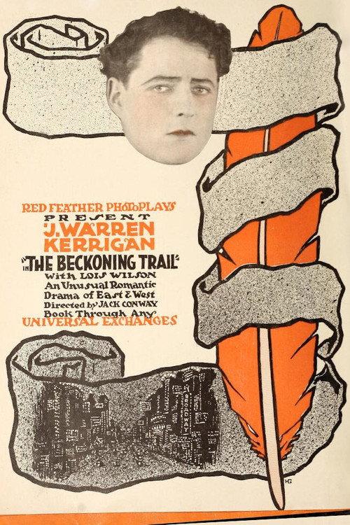 The Beckoning Trail 1916 official movie poster