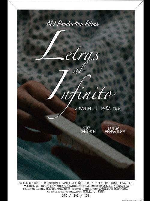 Letras al Infinito 2024 official movie poster