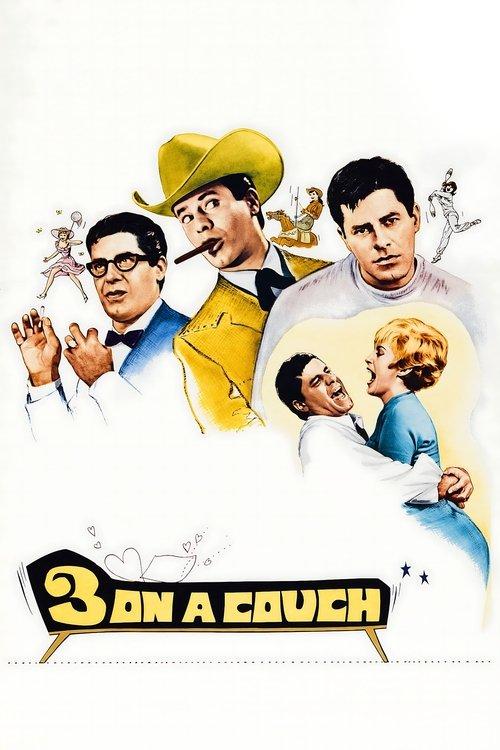 Three on a Couch 1966 official movie poster
