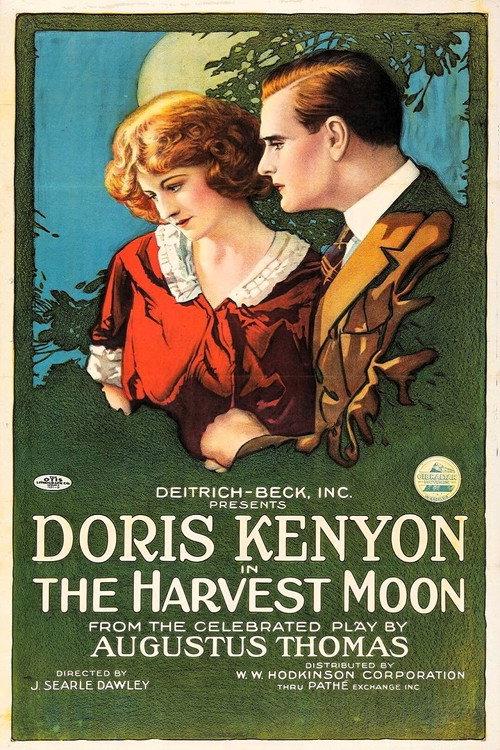 The Harvest Moon 1920 official movie poster