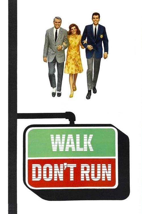 Walk Don't Run 1966 official movie poster