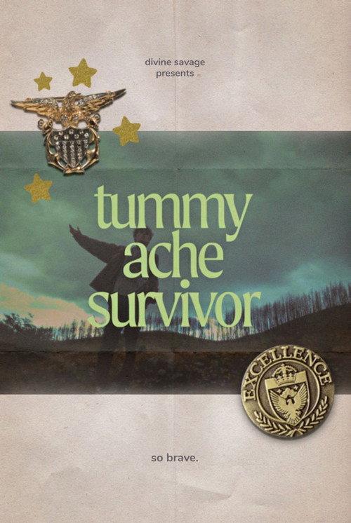 Tummy Ache Survivor 2022 official movie poster