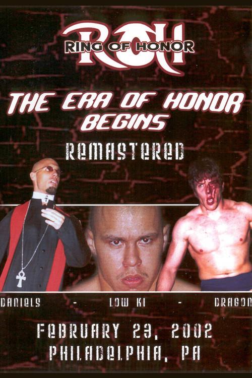 ROH: The Era of Honor Begins 2002 official movie poster