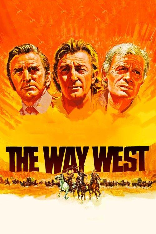 The Way West 1967 official movie poster