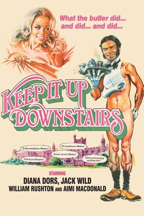 Keep It Up Downstairs 1976 official movie poster