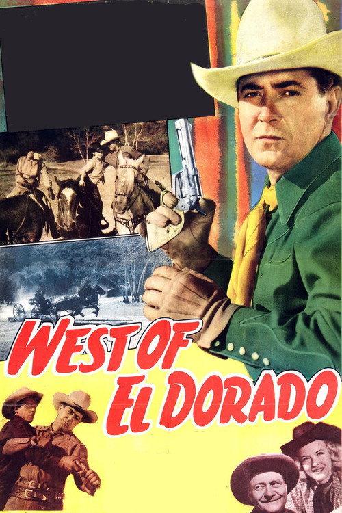 West of El Dorado 1949 official movie poster
