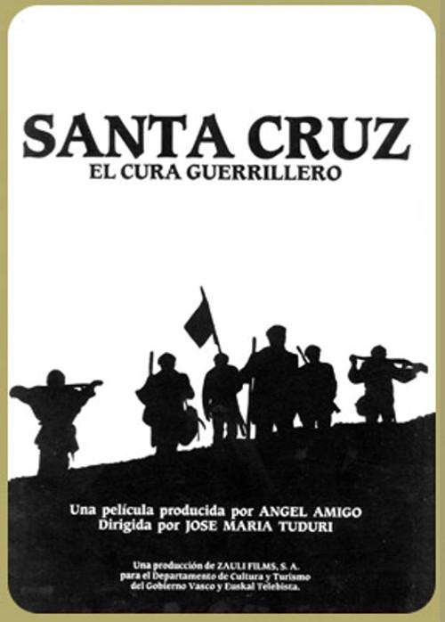 Santa Cruz, the guerrilla priest 1990 official movie poster