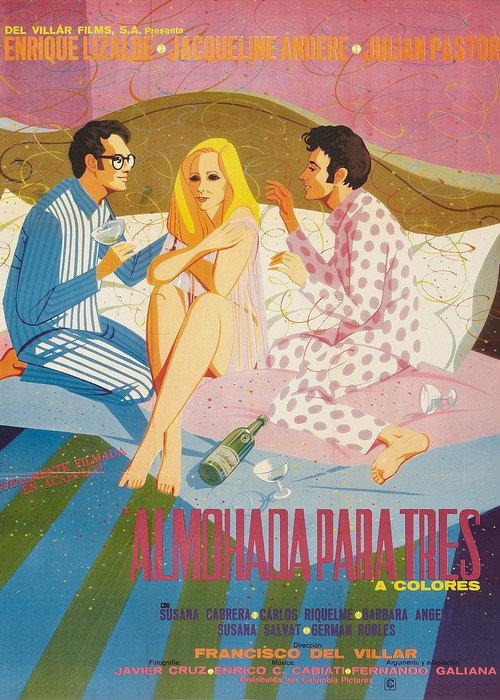 Pillow for Three 1969 official movie poster