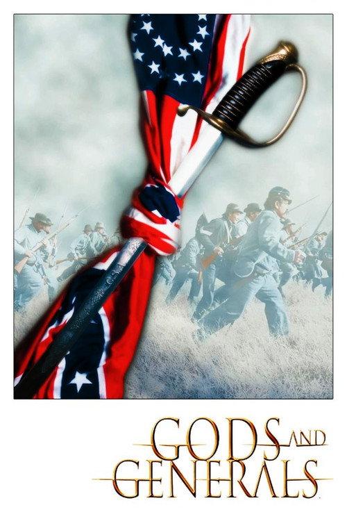 Gods and Generals 2003 official movie poster