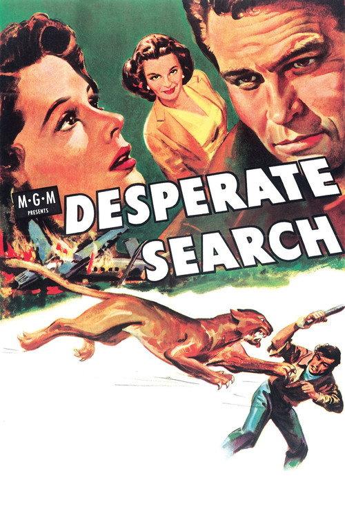 Desperate Search 1952 official movie poster