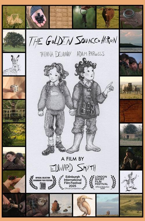The Golden Squacco Heron 2025 official movie poster
