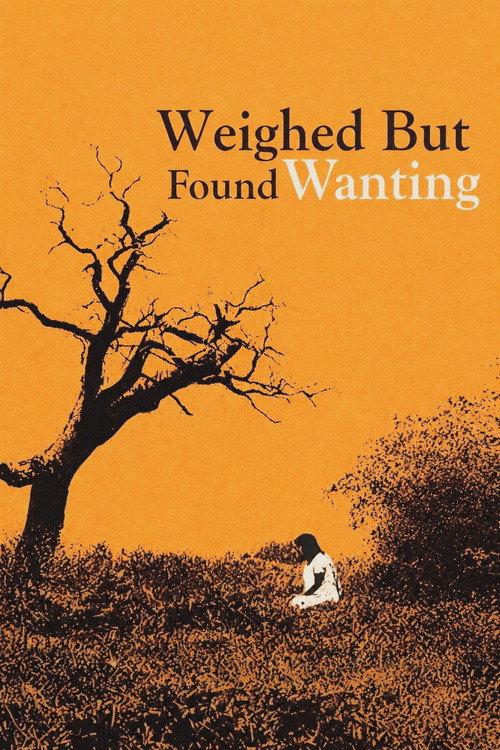 Weighed But Found Wanting 1974 official movie poster