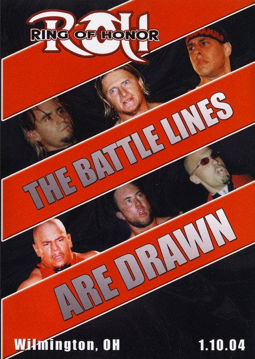 ROH: The Battle Lines Are Drawn 2004 official movie poster