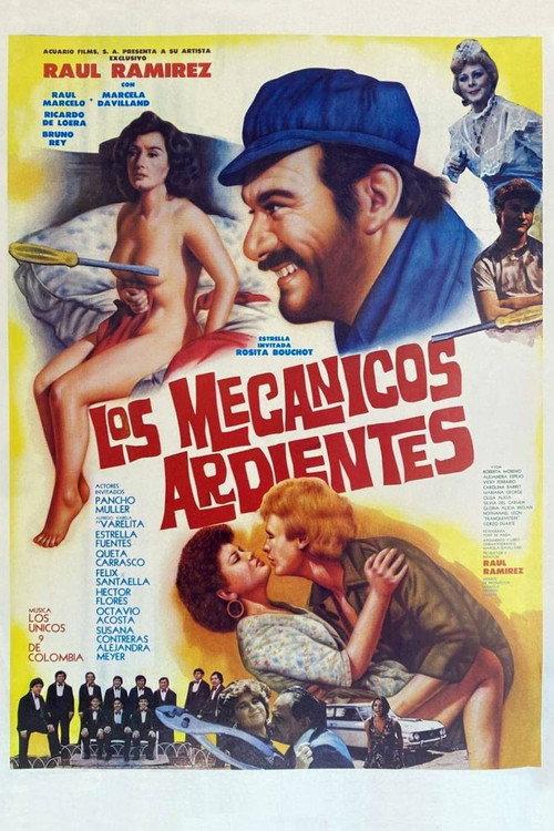 Los mecanicos ardientes 1985 official movie poster