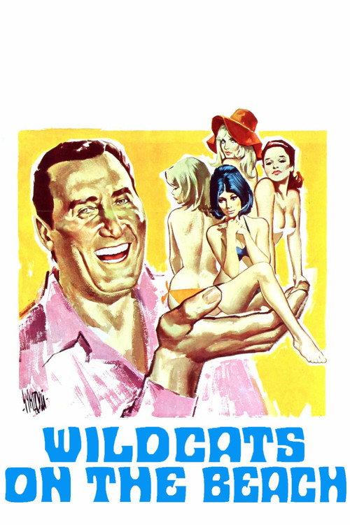Wild Cats on the Beach 1959 official movie poster