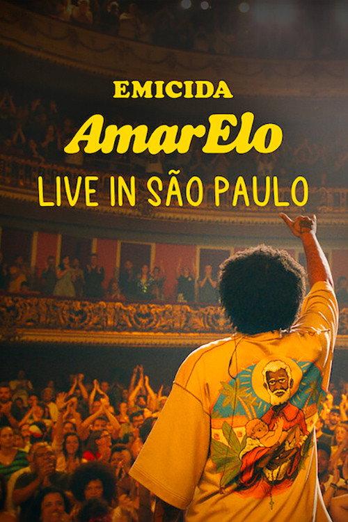 Emicida: AmarElo – Ao Vivo 2021 official movie poster