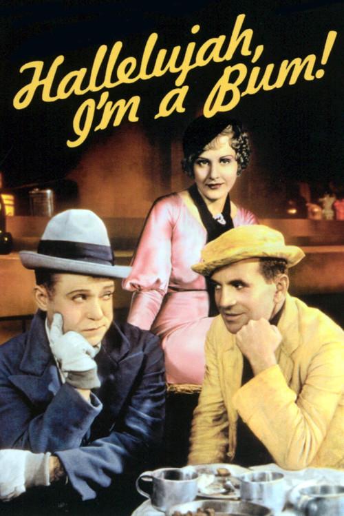 Hallelujah, I'm a Bum 1933 official movie poster