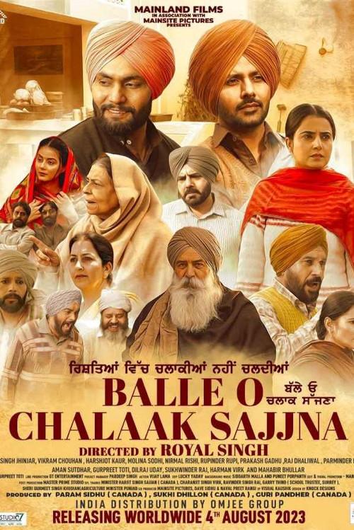Balle O Chalaak Sajjna 2023 official movie poster
