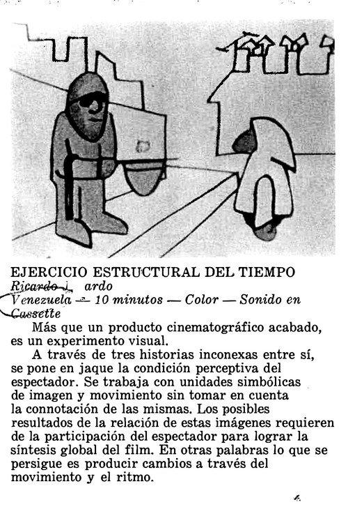 Ejercicio estructural de tiempo 1976 official movie poster