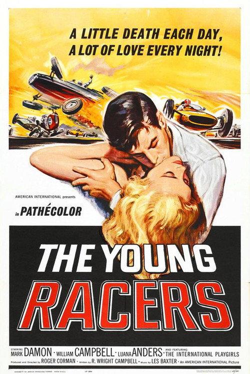 The Young Racers 1963 official movie poster