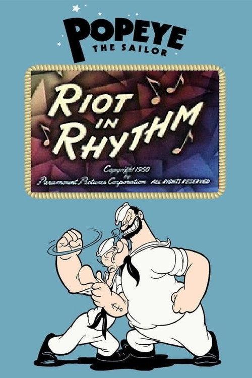 Riot in Rhythm 1950 official movie poster