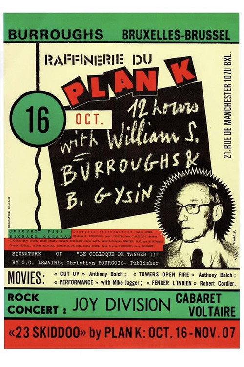 Joy Division: Plan K, Brussels 16th October, 1979 2026 official movie poster