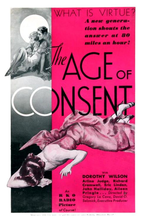 The Age of Consent 1932 official movie poster