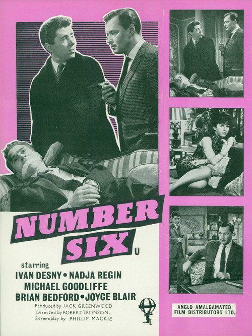Number Six 1962 official movie poster