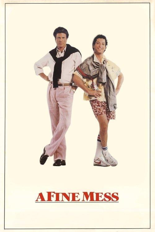 A Fine Mess 1986 official movie poster