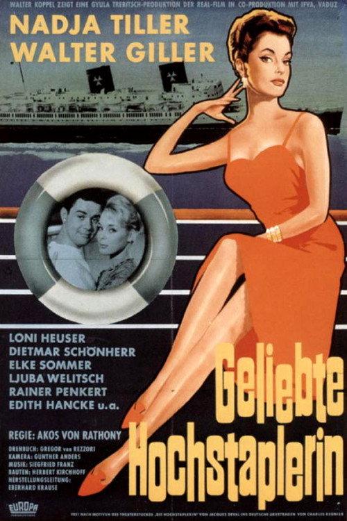 Geliebte Hochstaplerin 1961 official movie poster