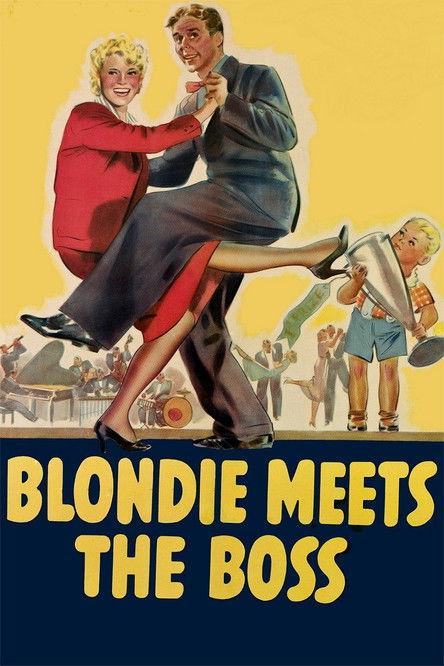 Blondie Meets the Boss 1939 official movie poster