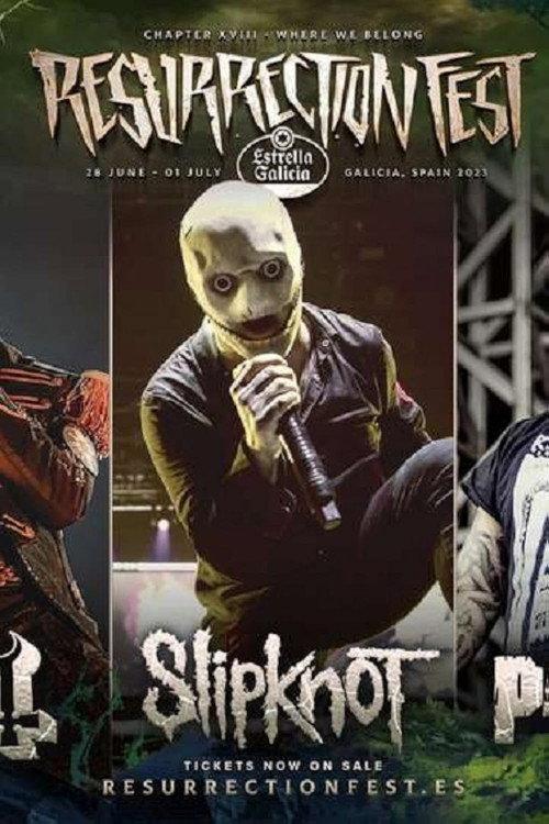 Slipknot - Live at Resurrection Fest EG 2023 2023 official movie poster