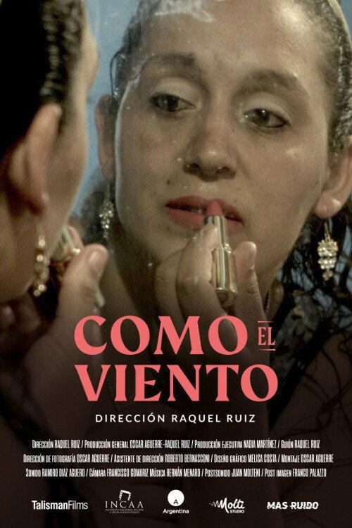 Como el viento 2021 official movie poster