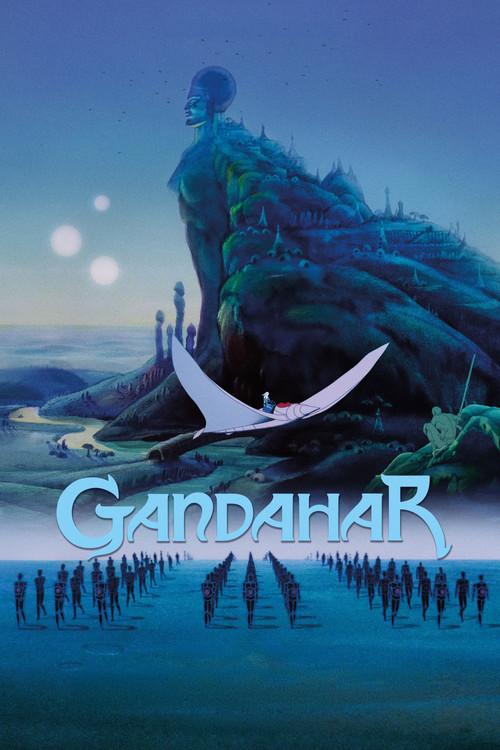 Gandahar 1987 official movie poster