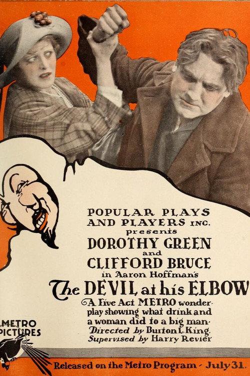 The Devil at His Elbow 1916 official movie poster