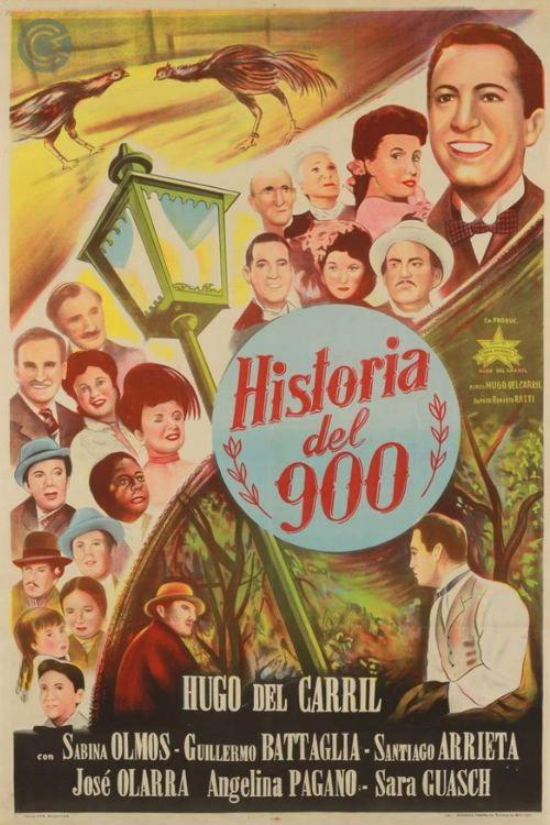 Historia del 900 1949 official movie poster