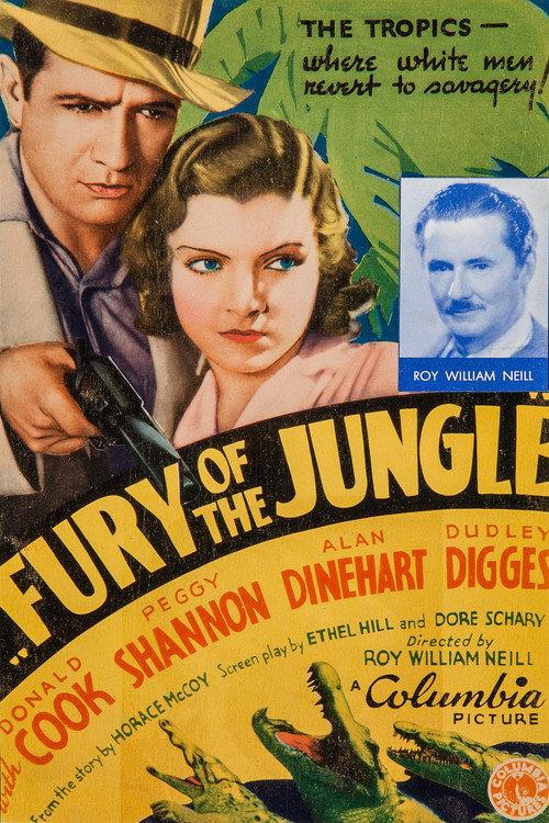 Fury of the Jungle 1933 official movie poster