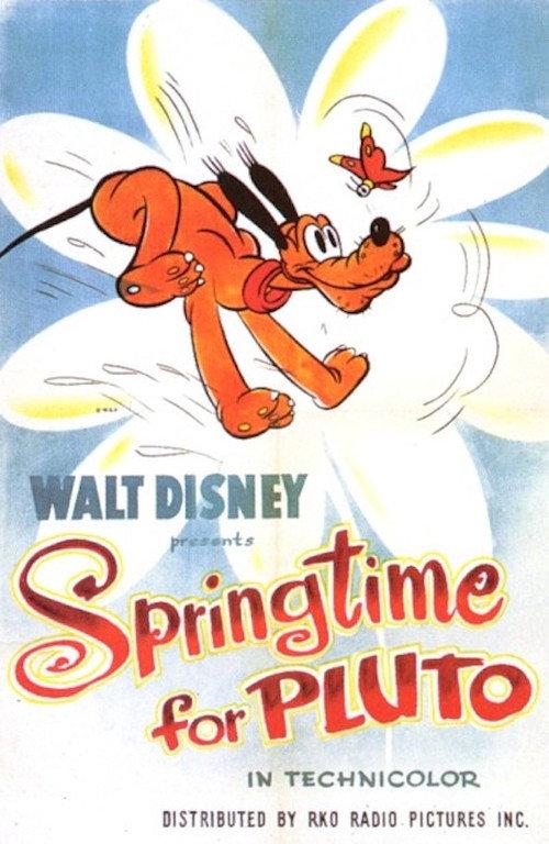 Springtime for Pluto 1944 official movie poster