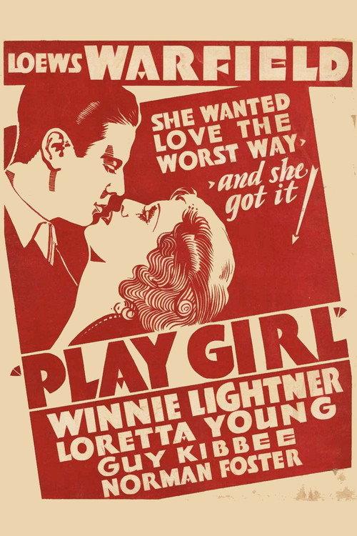 Play Girl 1932 official movie poster