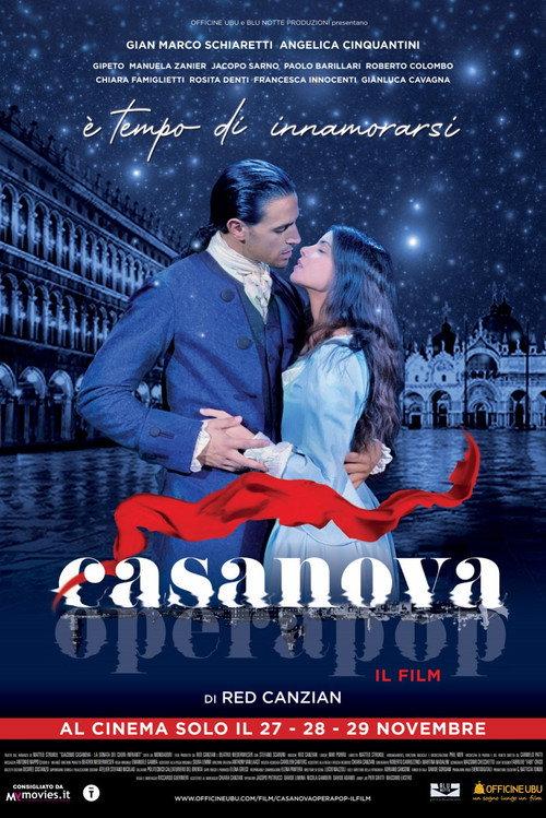 Casanova Operapop - Il film 2023 official movie poster