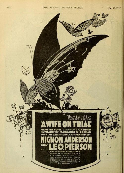 A Wife on Trial 1917 official movie poster