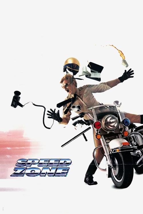 Speed Zone 1989 official movie poster