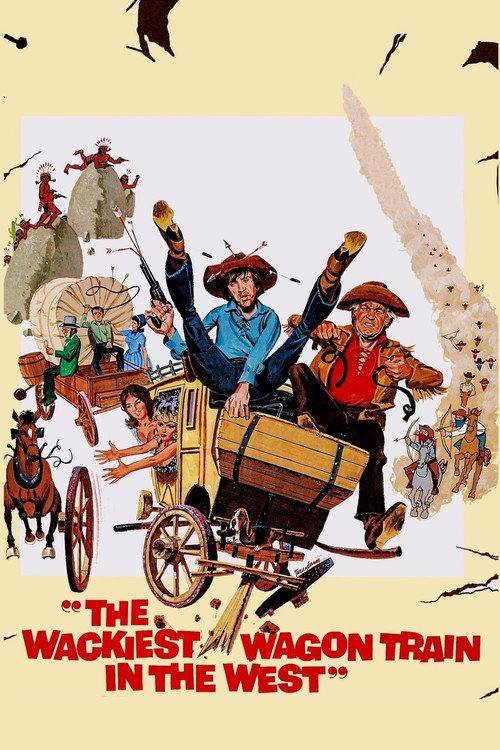 The Wackiest Wagon Train in the West 1976 official movie poster
